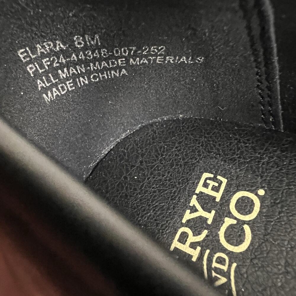 Frye & Co. Women’s Elara Closed Toe Loafers Size 8M Black With Gunmetal Studs - Picture 7 of 7